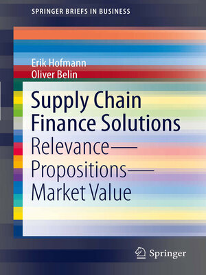 cover image of Supply Chain Finance Solutions